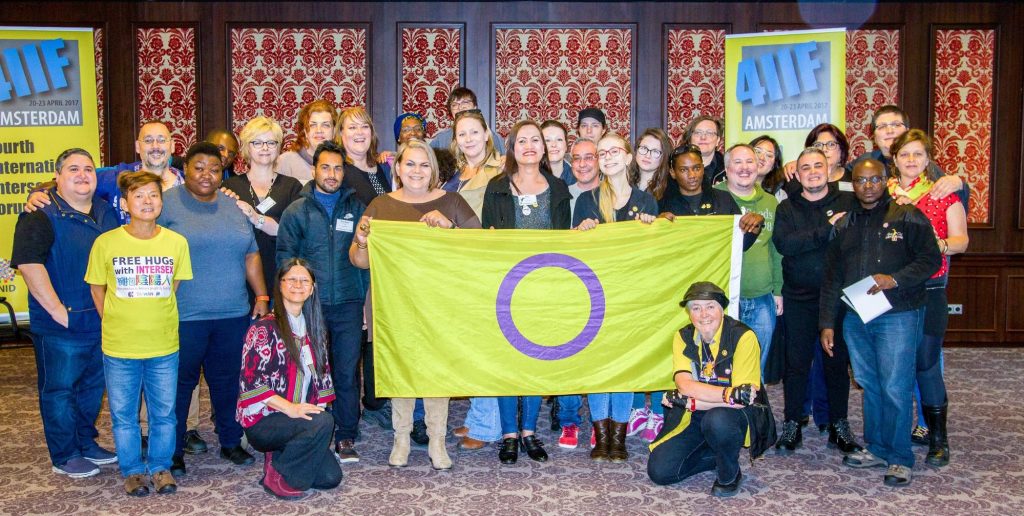 Many participants at the Fourth International Intersex Forum